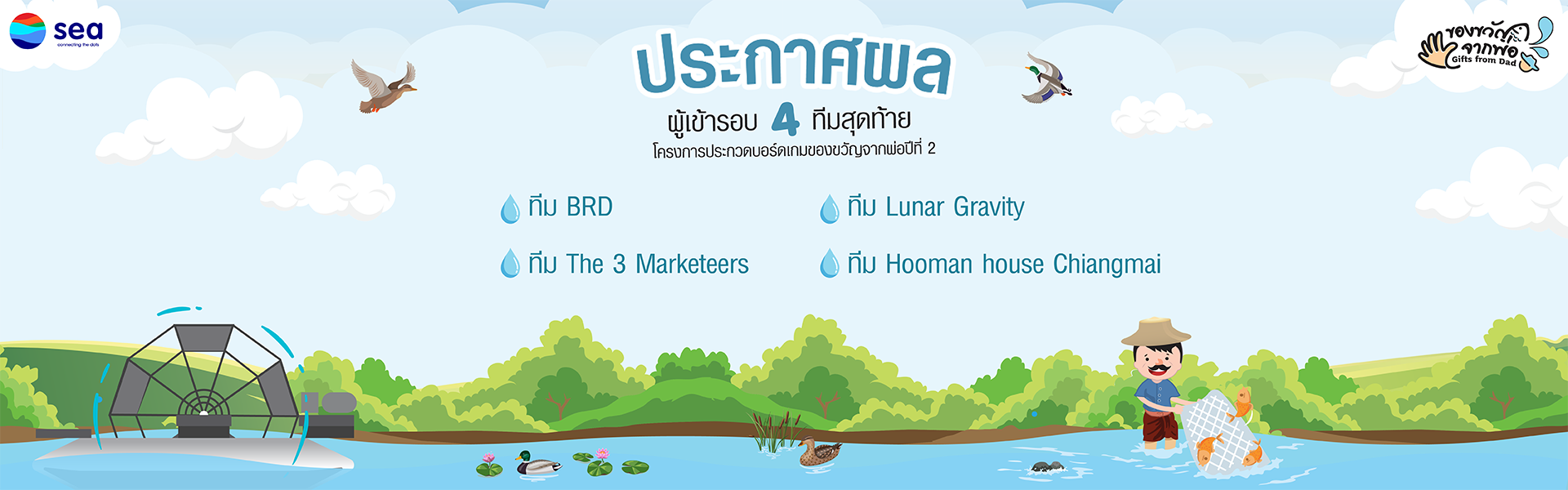 แบนเนอร์ ของขวัญจากพ่อ 3