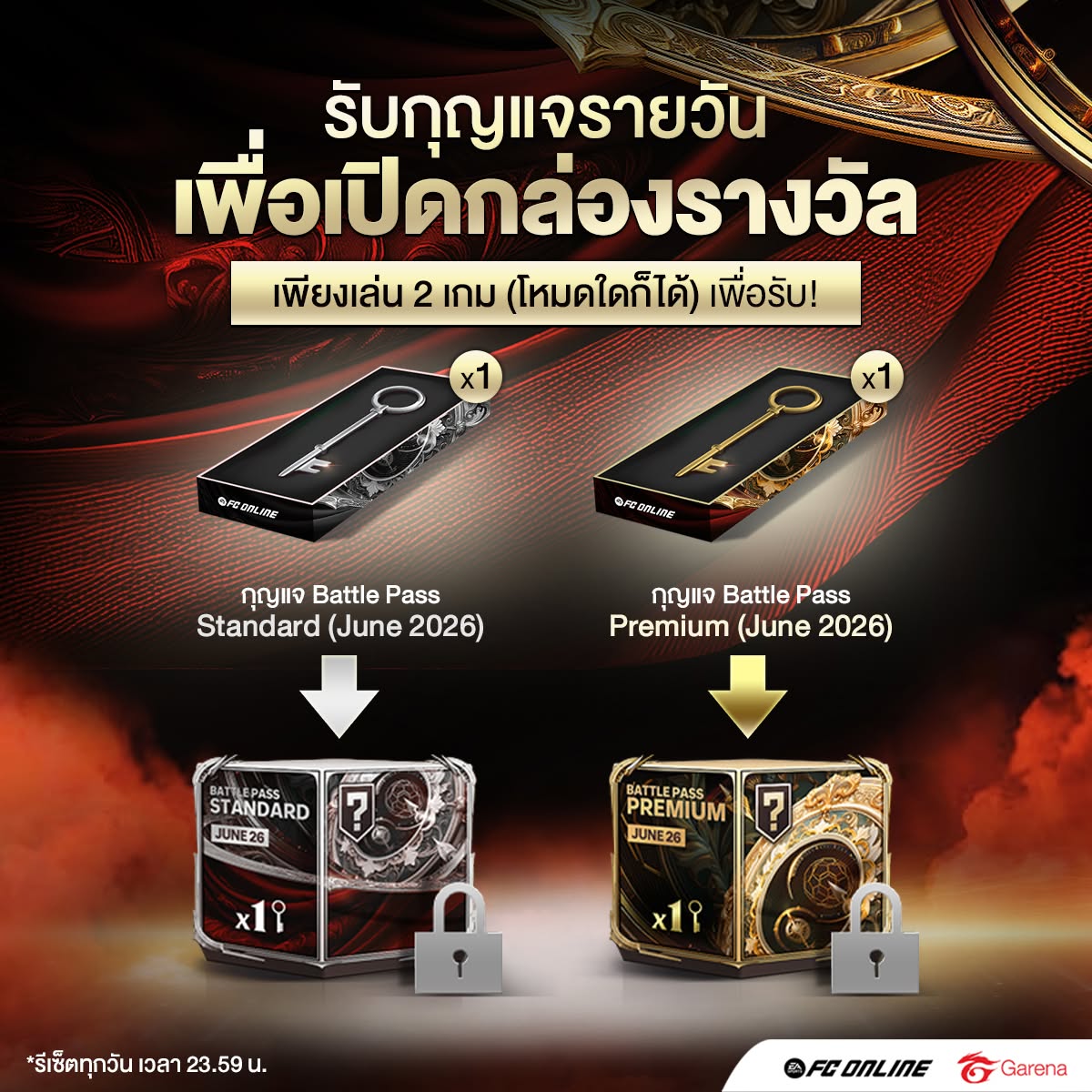 [ไอเทมช็อป ] Battle Pass เดือนมิถุนายน