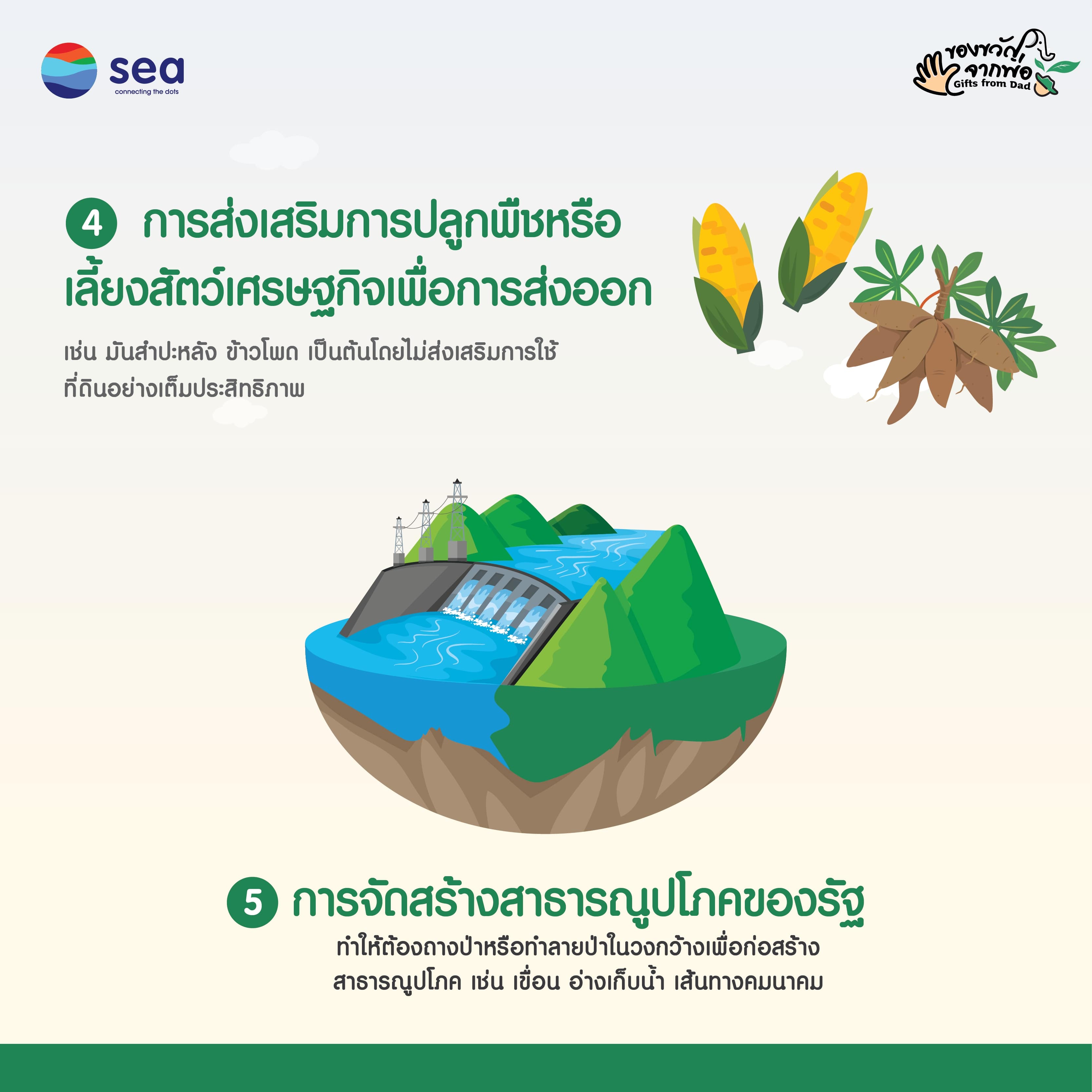 Infographic : วิกฤตกาณ์ป่าไม้ในประเทศไทย (3)