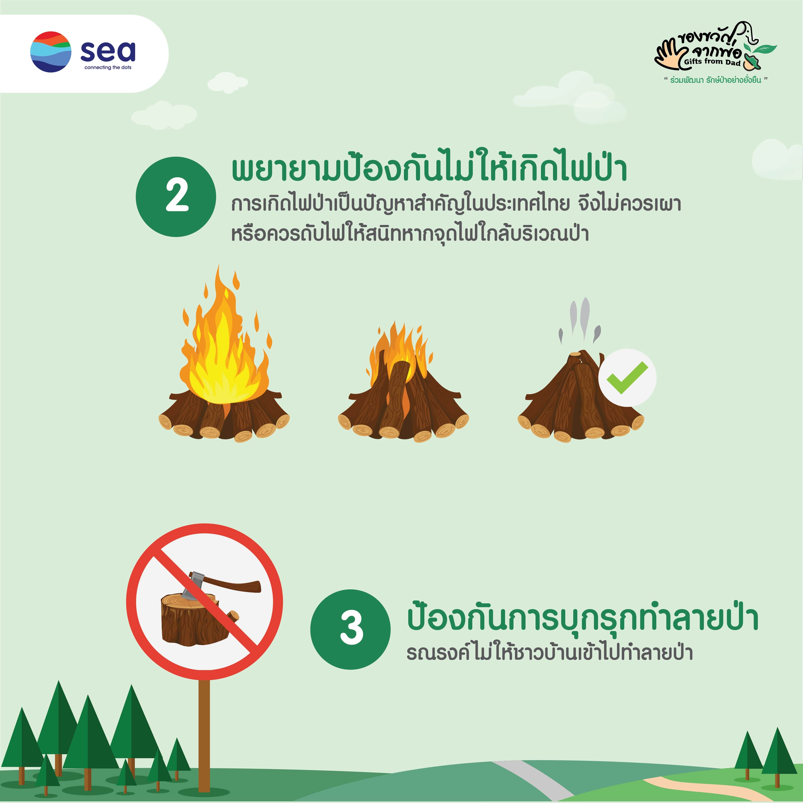 Infographic : การอนุรักษ์ป่าไม้ (3)
